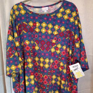 LuLaRoe 3XL IRMA #7330 No tags.